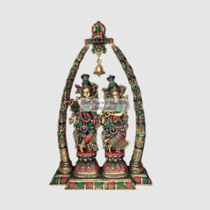 antique krishna statue